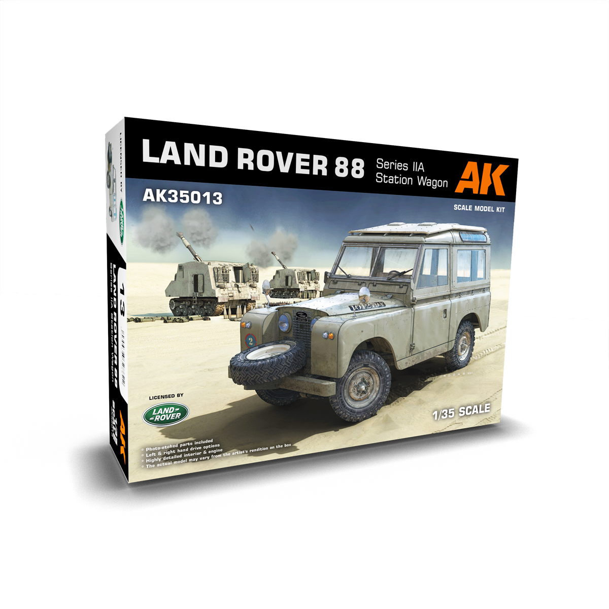 AK Interactive 35013 1/35 LAND ROVER 88 SERIES IIA STATION WAGON