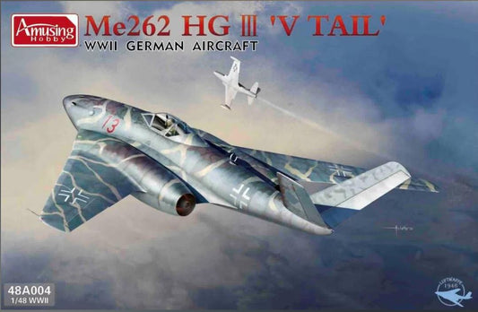 Amusing Hobby 48A004 1/48 Messerschmit Me262 HGIII V-Tail