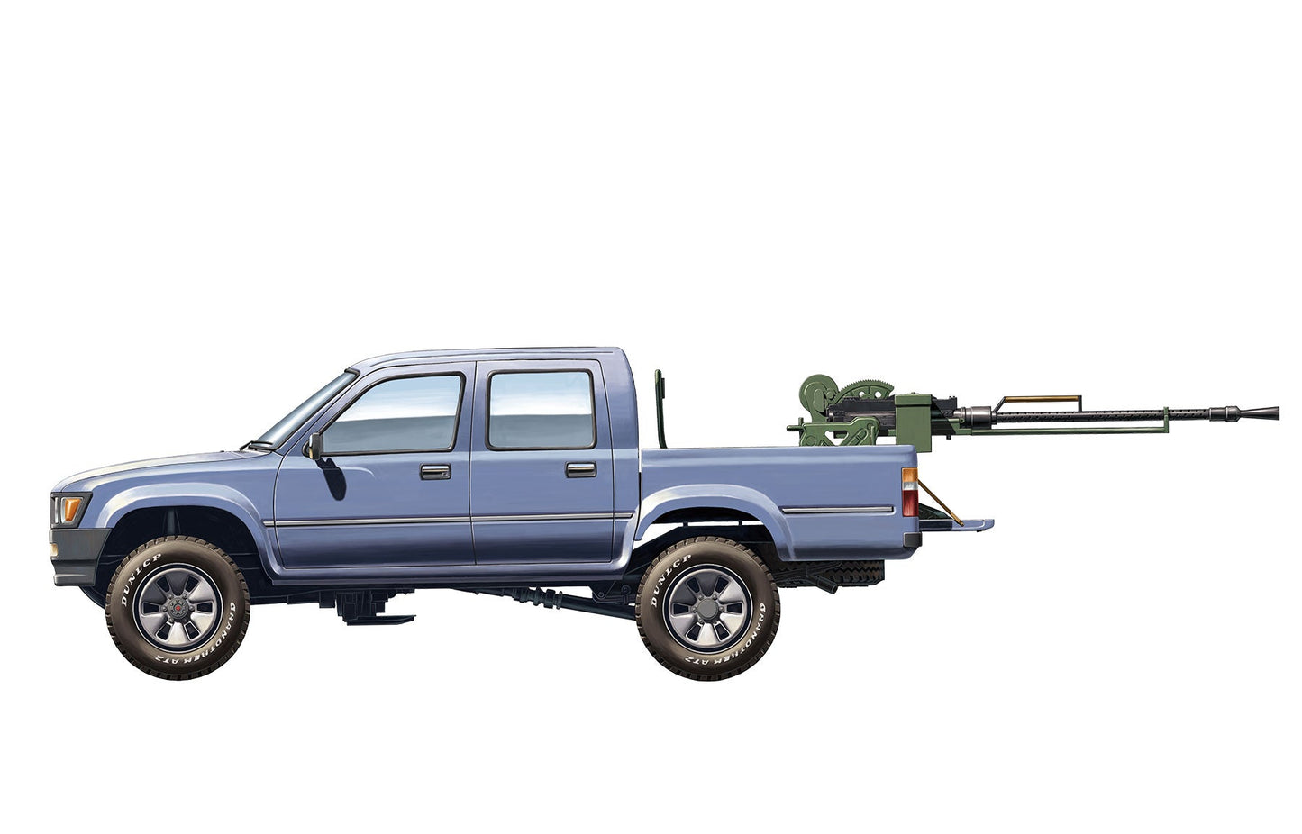Meng VS001 1/35 Pick Up w/ ZPU-1