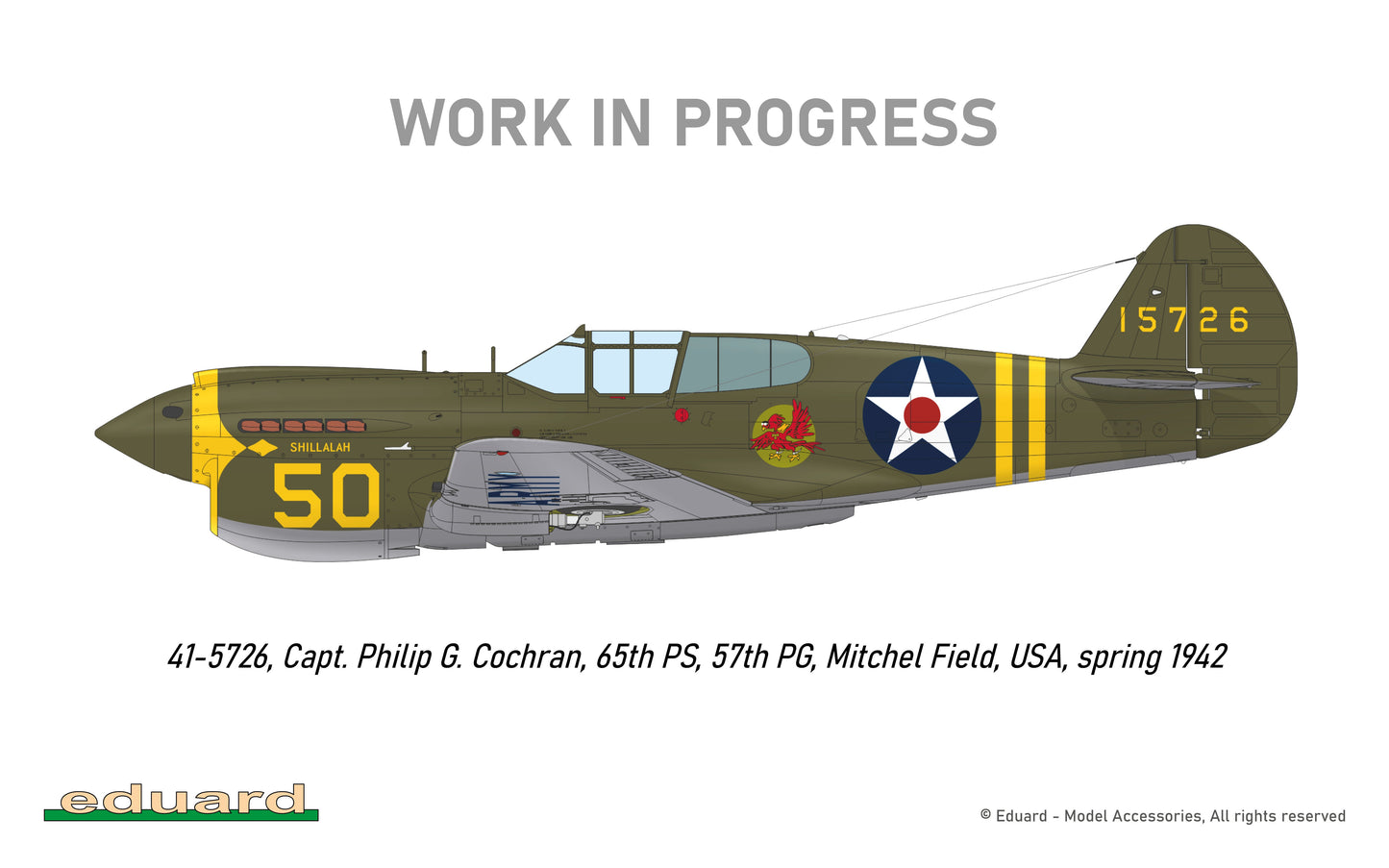 Eduard R0023 1/48 Royal Class P-40E Warhawk