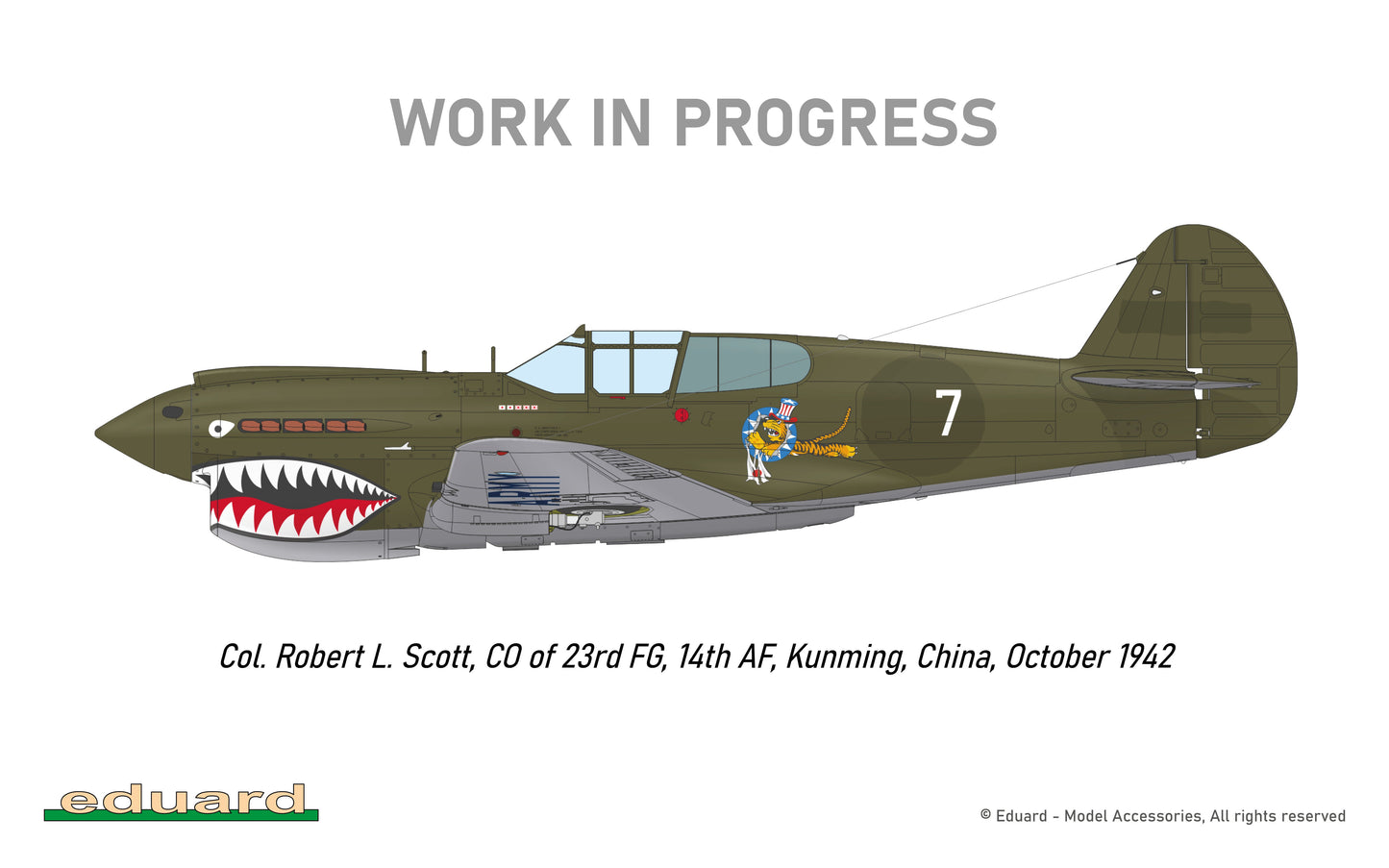 Eduard R0023 1/48 Royal Class P-40E Warhawk