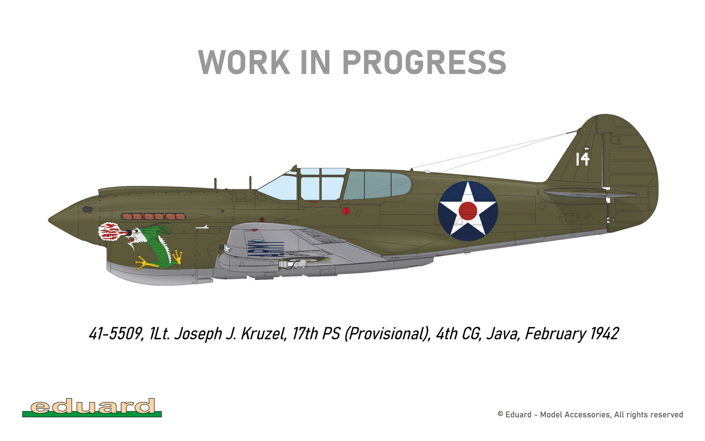 Eduard R0023 1/48 Royal Class P-40E Warhawk