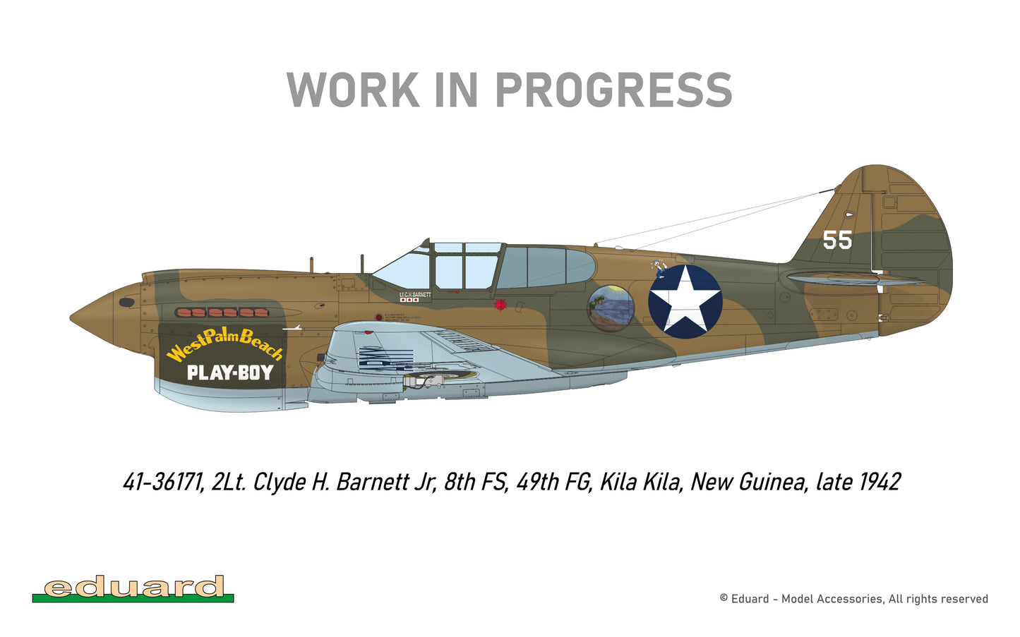 Eduard R0023 1/48 Royal Class P-40E Warhawk