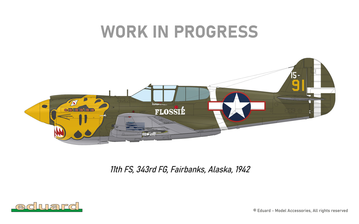 Eduard R0023 1/48 Royal Class P-40E Warhawk