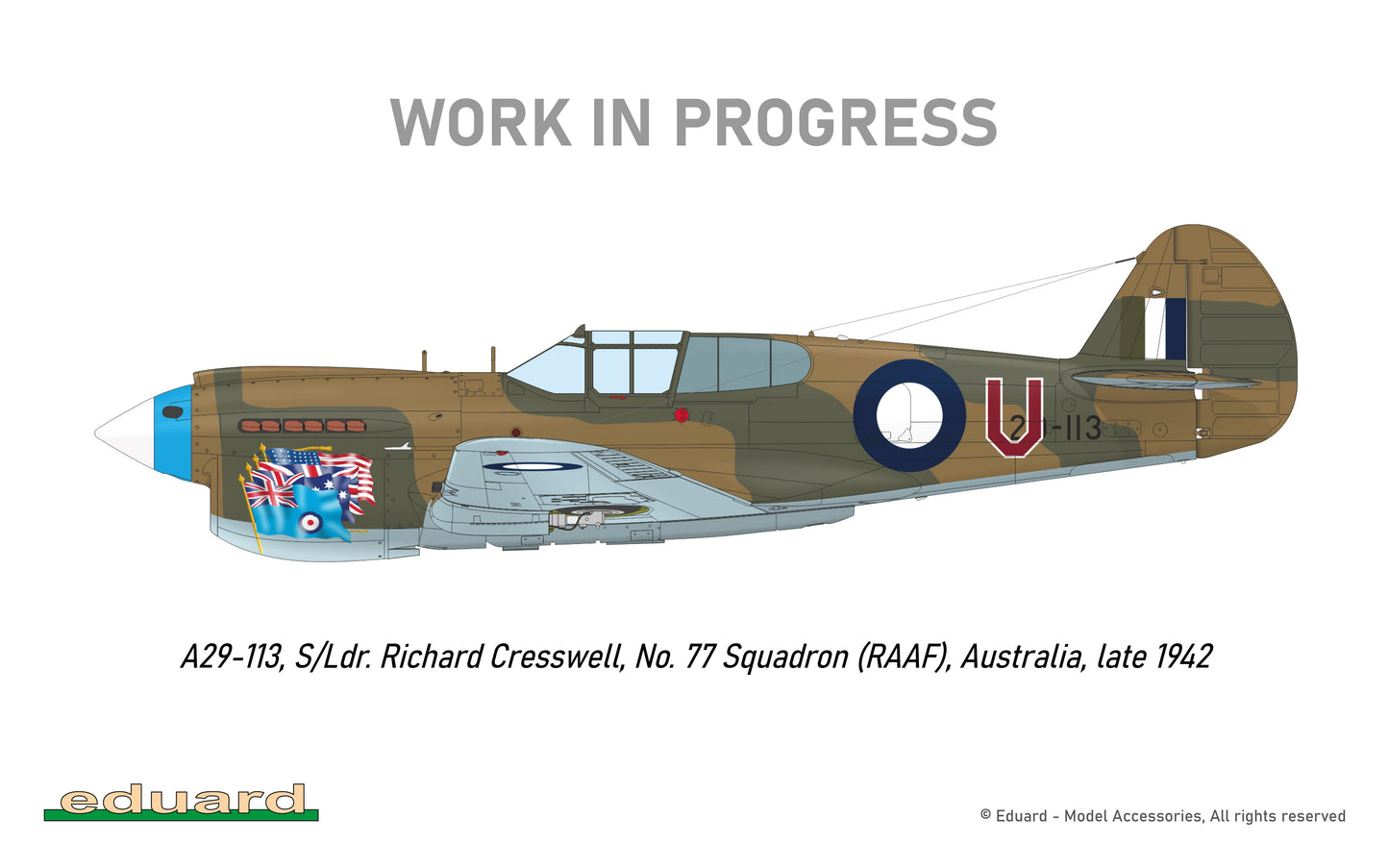 Eduard R0023 1/48 Royal Class P-40E Warhawk