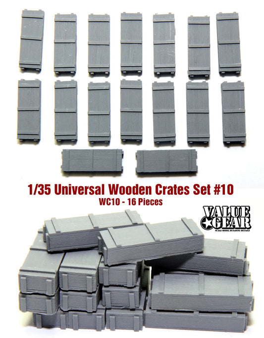 Value Gear WC 10 1/35 Universal Wooden Crates Set #10